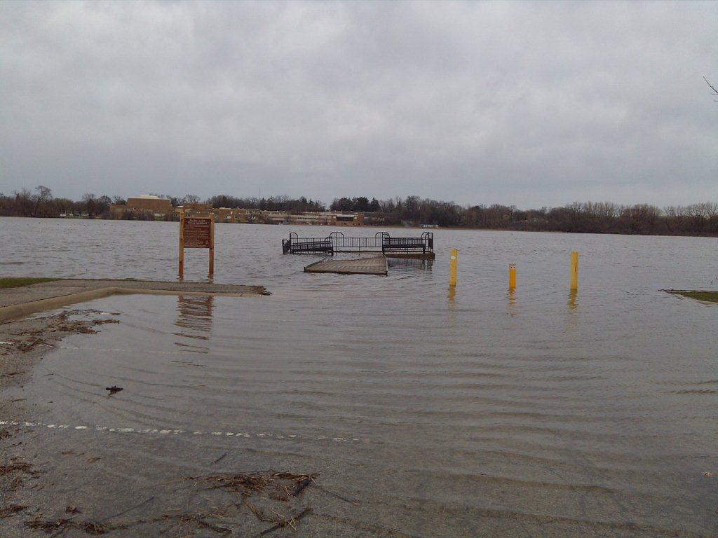 04-19-13 - Fishing Pier Butler Lake - 945 am