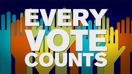 every vote counts