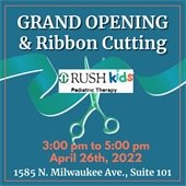 RUSH Kids Pediatric Therapy Ribbon Cutting