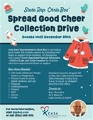 State Rep. Chris Bos' Spread Good Cheer Collection Drive